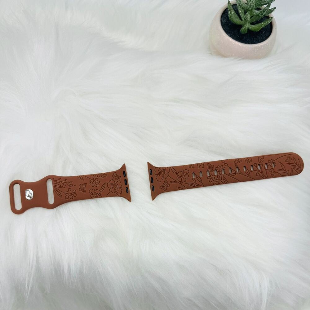 Floral Fall Design Apple Watch Bands 38mm 40mm 41mm